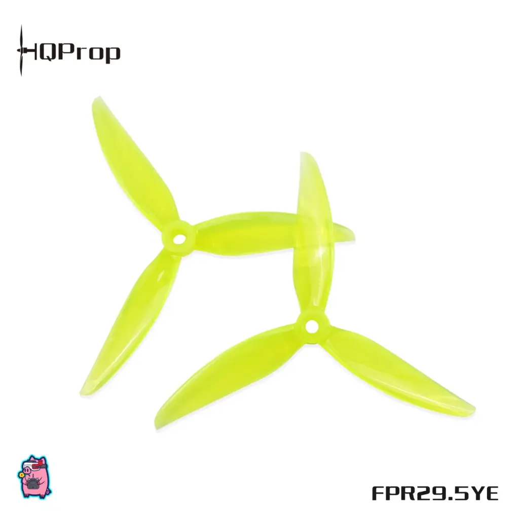HQProp FlowerPig R29.5 (2CW+2CCW)-Poly Carbonate