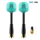 Foxeer Lollipop 4 Plus High Quality 5.8G 2.6dBi FPV Omni LDS Antenna 2pcs