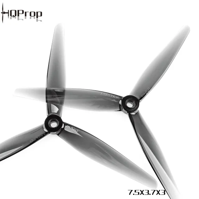 Śmigła HQProp 7.5X3.7X3 PC Light Grey (2CW+2CCW)