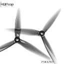 HQProp 7.5X3.7X3 Light Grey (2CW+2CCW)-Poly Carbonate