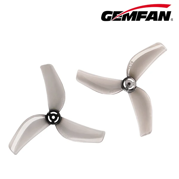 Śmigła 3-łopatowe Gemfan 40mm 1614 PC 1mm 4L4R Czarne