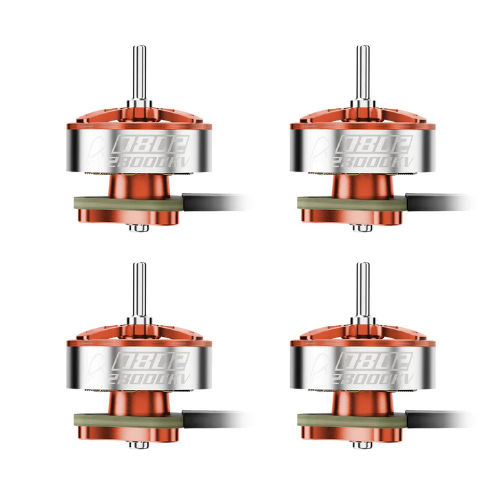 BetaFPV 0802 Brushless Motors 2026 Champion 28000KV Orange 4pcs