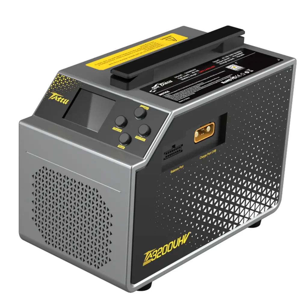 Tattu TA3200UHV Dual-Channel Smart Charger for 6S-14S Ultra High Voltage Tattu Smart Battery