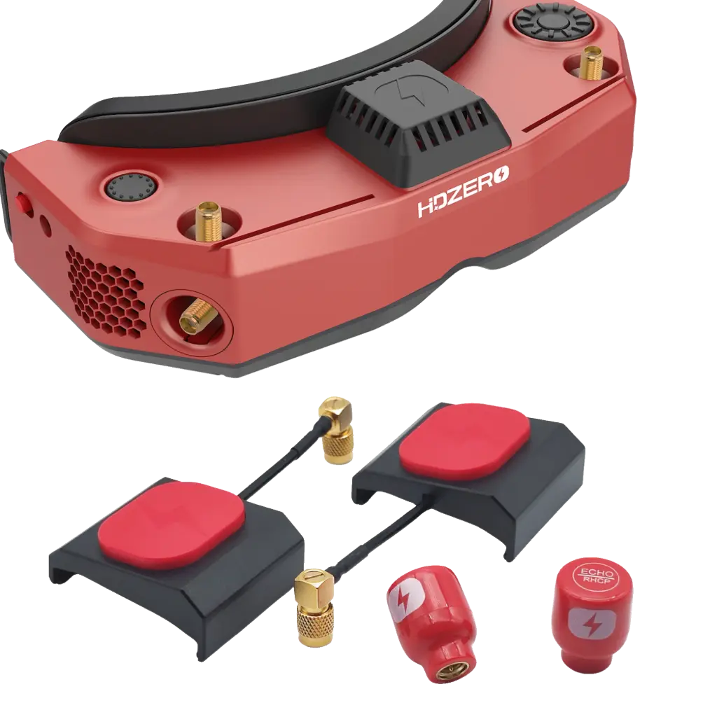 HDZero Goggle 2 with HDZero Echo Antenna Kit Bundle