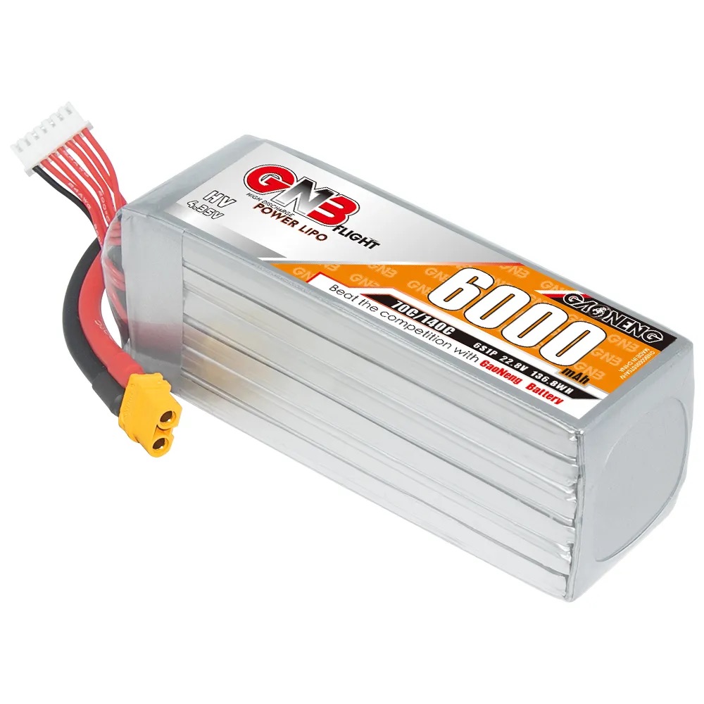 Akumulator LiPo GNB LiHV 6S 22.8V 6000mAh 70C XT60