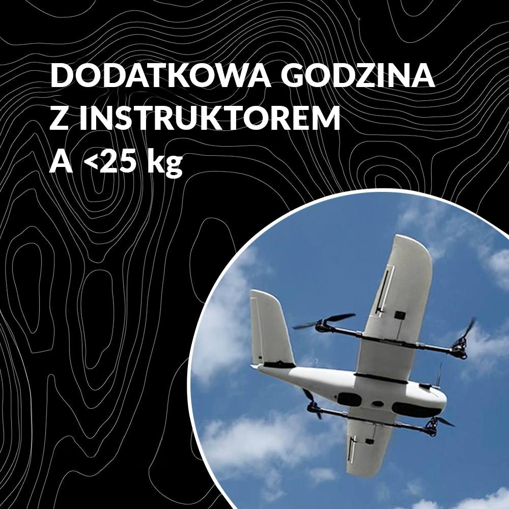 Dodatkowa godzina z instruktorem A <25kg