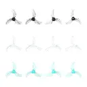 Gemfan 1208-3 31mm 1.0mm 3-Blade Props 12pcs | Multi Color