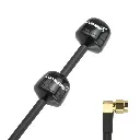 Antena 5.8GHz Lumenier Double AXII 2 Long Range (RHCP) złącze kątowe