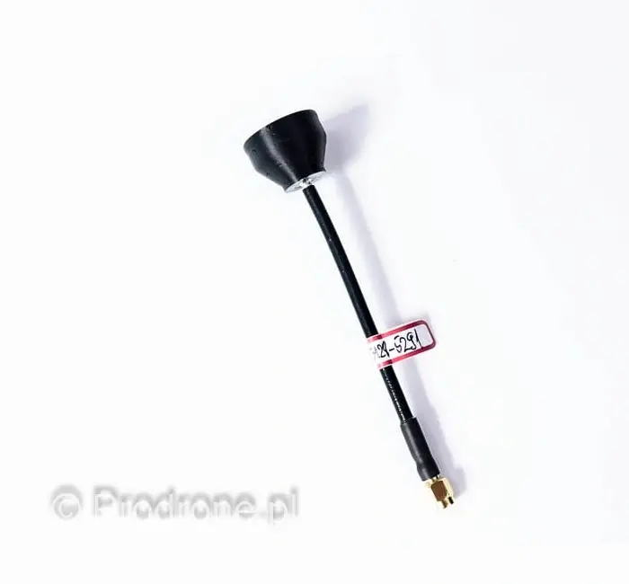 VGEBY Antenna 5.8 GHz 3dBi RHCP Per Droni FPV – Connettore SMA Maschio – Alto Guadagno, Angolo Pieghevole – Ricambio Per Corsa RC