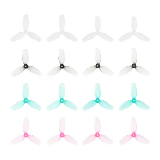[01110026_5] HQ Prop Ultralight 31mm 1.0mm 3-Blade Props 16pcs
