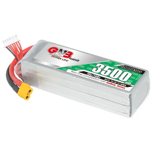 [GNB35006S70A] GAONENG GNB 6S 22.2V 3500mAh 70C LiPo Battery XT60