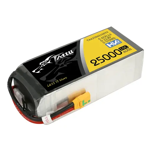 [TAA25K6S10XT9] Tattu LiHV 25000mAh 22.8V 10C 6S1P Battery