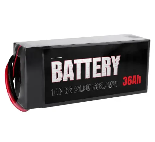 [TDRSOLID6S36AH] T-Drones Solid Li-Ion 6S 10C 36Ah Battery
