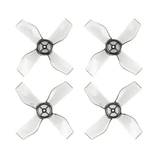 [00313945_1] Śmigła 4-łopatowe Gemfan 31mm 0.8mm szare 4 szt.