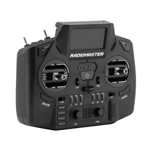 [HP0157.0094-BLK] RadioMaster GX12 Dual-Band Gemini-X Radio Controller ELRS