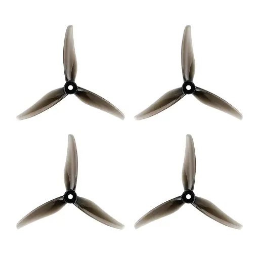 [PMPC51466V2-3A] Gemfan 51466 V2 Hurricane PC 3 Blade 2L2R Prop - Midnight Gray