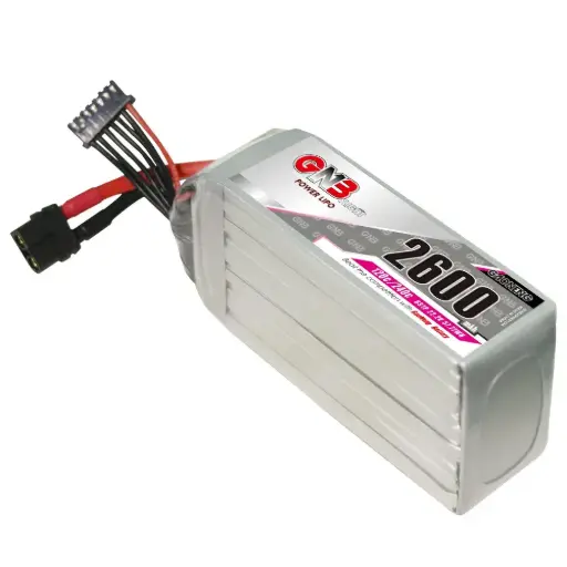 [GNB26006S120A_XT60] GAONENG GNB 6S 22.2V 2600mAh 120C XT60 LiPo Battery