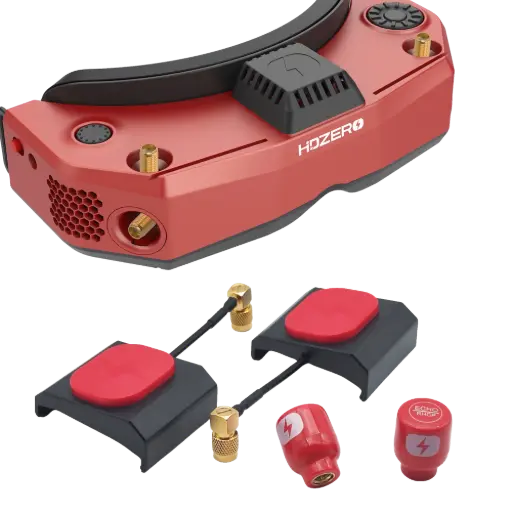 [HDZ3520_R_HDZ47GK] HDZero Goggle 2 with HDZero Echo Antenna Kit Bundle